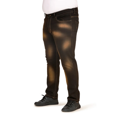 Kagad Jeans Men Plus Size Regular Fit Charcoal Grey Tinted Denim Jeans - Style Code "KGDJN-408019