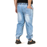 Kagad Jeans Men Regular and Plus Size Baggy  Fit Light  Blue  Color  Denim Jeans Jogger - Style Code "KGDJGR-406007