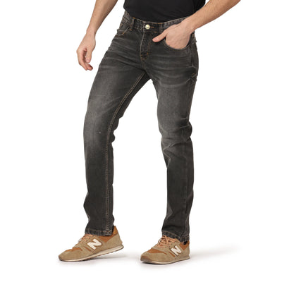 Kagad Jeans Men  Straight Fit Charcoal Grey Denim Jeans - Style Code "KGDJNS-403003