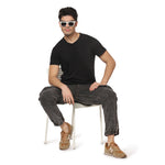 Kagad Jeans Men Regular  fit Indigo Blue Denim Jeans Jogger - Style Code "KGDJGR-401002