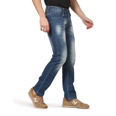 Kagad Jeans Men  Straight Fit Indigo  Blue Denim Jeans - Style Code "KGDJNS-403004