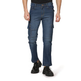 Kagad Jeans Men Straight Fit Vintage Blue Denim Jeans - Style Code "KGDJNS-403006