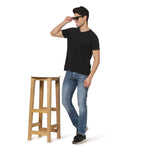 Kagad Jeans Men Straight Fit Light Blue Denim Jeans - Style Code "KGDJNS-403008