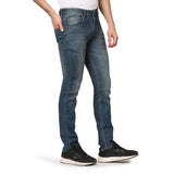 Kagad Jeans Men  Straight Fit Mid Blue Denim Jeans - Style Code "KGDJNS-403016