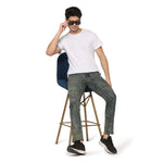 Kagad Jeans Men Regular Fit  Blue Textured Denim Jeans - Style Code "KGDJNS-403017
