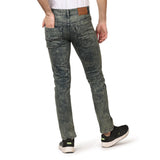 Kagad Jeans Men Regular Fit  Blue Textured Denim Jeans - Style Code "KGDJNS-403017