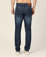 Kagad Jeans Mens Regular Fit Rugged Classic Indigo Blue Jeans - Style Code "KGDJN-403024