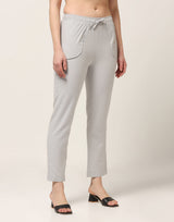 Kagad Jeans Womens Mid Rise Straight Fit Latte Cotton Trouser - Style Code "KGDTR-404030