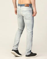 Kagad Jeans Mens Regular Fit Two Tone Light Vintage Blue Jeans - Style Code "KGDJN-403040