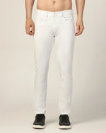 Kagad Jeans Mens Regular Fit White Jeans - Style Code "KGDJN-403038