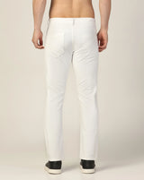 Kagad Jeans Mens Regular Fit White Jeans - Style Code "KGDJN-403038