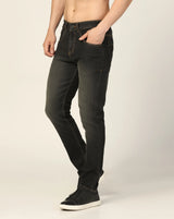 Kagad Jeans Mens Regular Fit Two Tone Fadded Grey Jeans - Style Code "KGDJN-403032