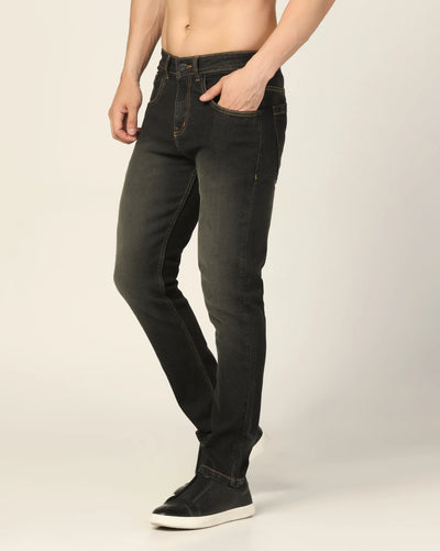 Kagad Jeans Mens Regular Fit Two Tone Fadded Grey Jeans - Style Code "KGDJN-403032
