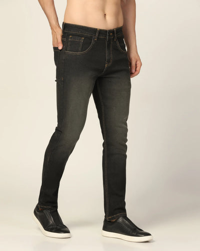 Kagad Jeans Mens Regular Fit Two Tone Fadded Grey Jeans - Style Code "KGDJN-403032