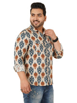 Men's Plus Size Shirt MJSSH-20042