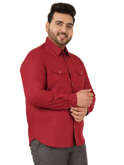 Men's Plus Size Shirt MJSSH-20031