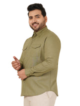 Men's Plus Size Shirt MJSSH-20034