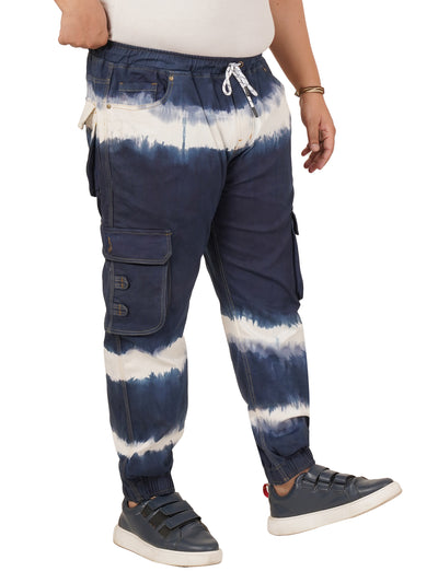 Men's Plus Size Denim Jogger KGDJGR-406092