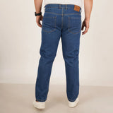 Kagad Jeans Mens Plus Size Regular Fit Storm Blue Color Denim Jeans - Style Code "KGDJN-406035