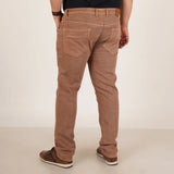 Kagad Jeans Mens Plus Size Regular Fit Imitaion Gold Color Denim Jeans - Style Code "KGDJN-406037