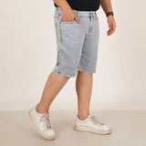 Kagad Jeans Mens Plus Size Loose Water Blue Color Denim Short - Style Code "KGDST-406081